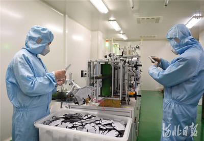 河北晉州 開足馬力，全力保障抗疫一線醫療器械供應